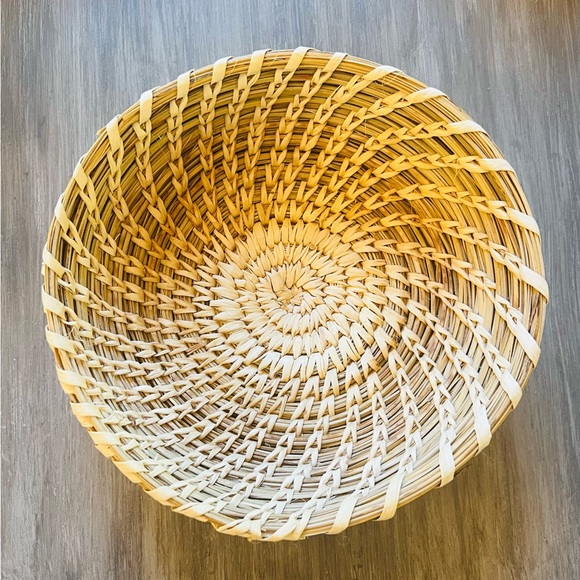 Handcrafted Papago Basket | 7” in diameter - Picture 1 of 7